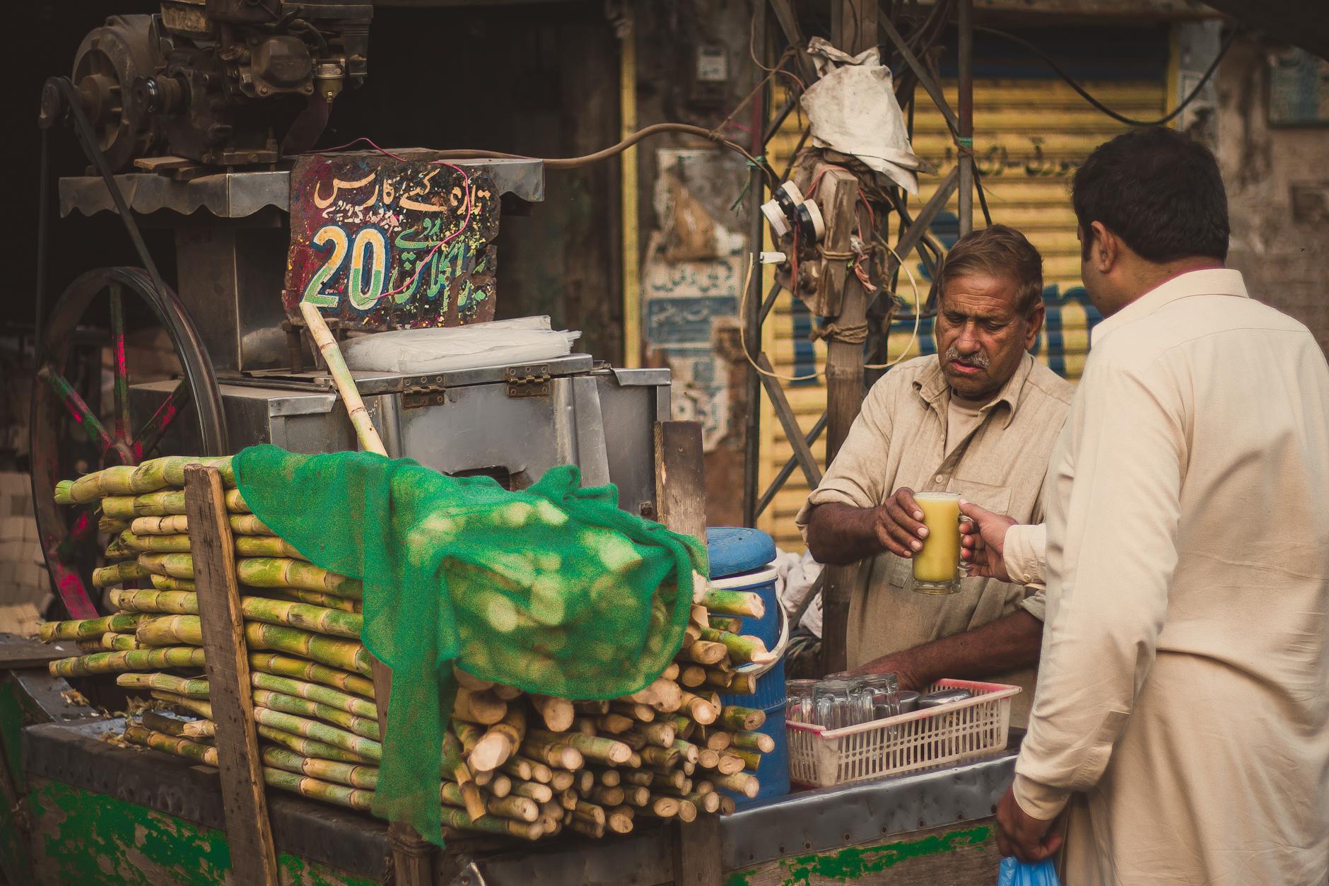 Sugarcane Juice (Jus de Canne)