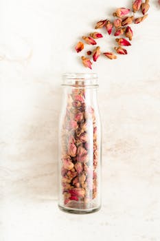 Fresco de Rosa de Jamaica (Hibiscus Tea)