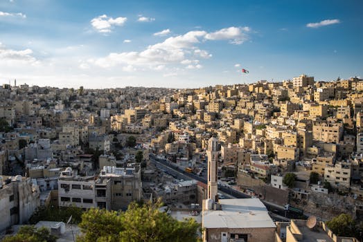 Amman cuisine from Jordan