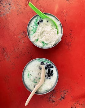 Cendol (Coconut Milk Dessert)