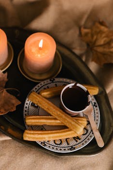Churros con Chocolate