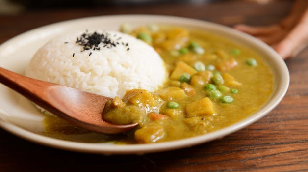 Rice and Curry (බත් හා කරි)